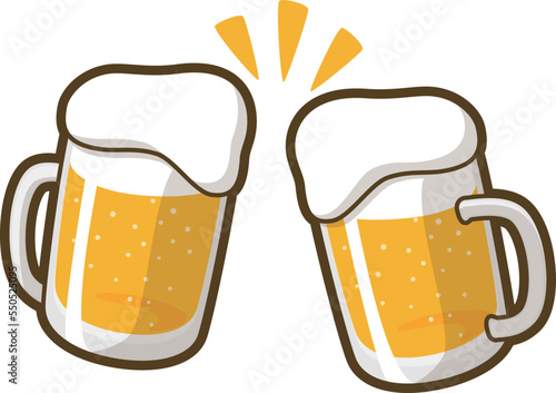 生ビールで乾杯
