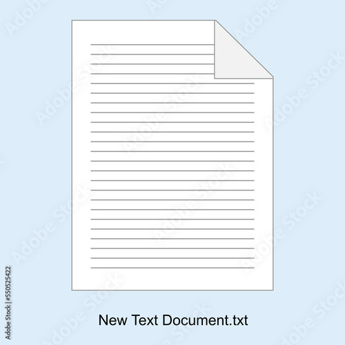 Notepad icon, white notepad icon with sky blue back ground