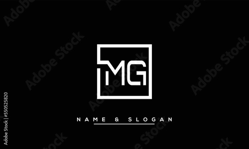 MG,  GM,  M,  G   Abstract  Letters  Logo  Monogram