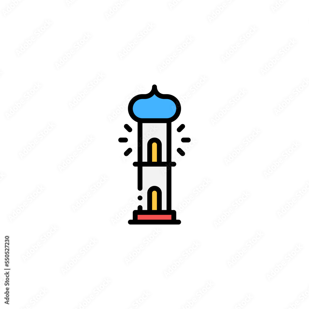 minaret adhan icon