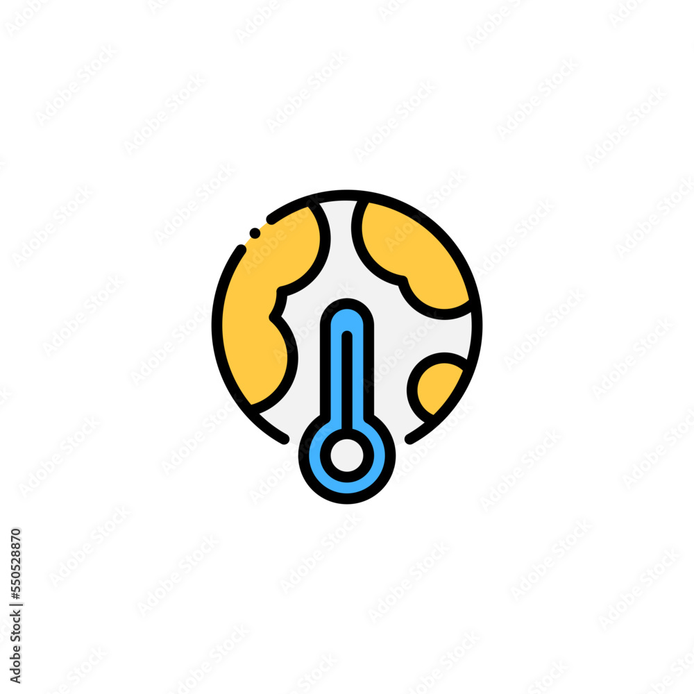 climate change icon climate change icon