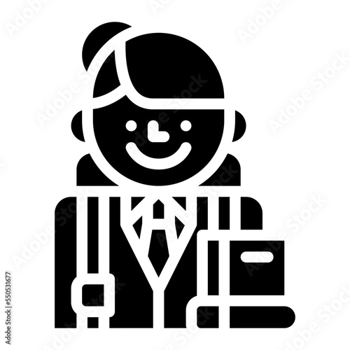 student occupation job profession icon