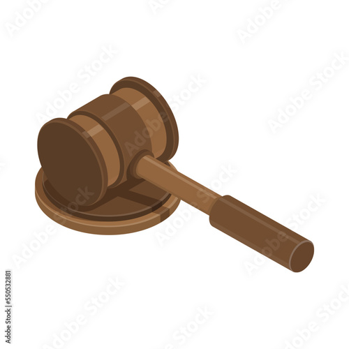 Law Justice Gavel Composition