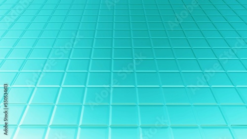 glass block blue mosaic background