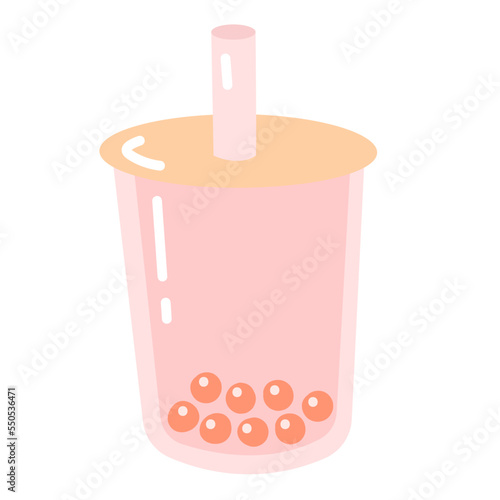 bubble tea hand drawn