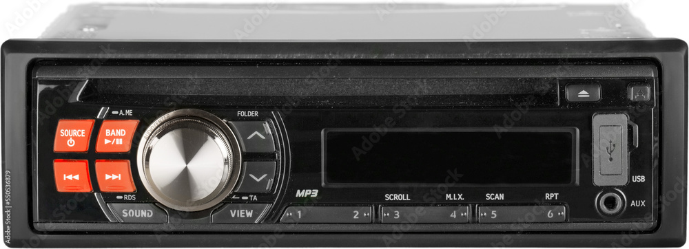 Fototapeta premium Car Audio System