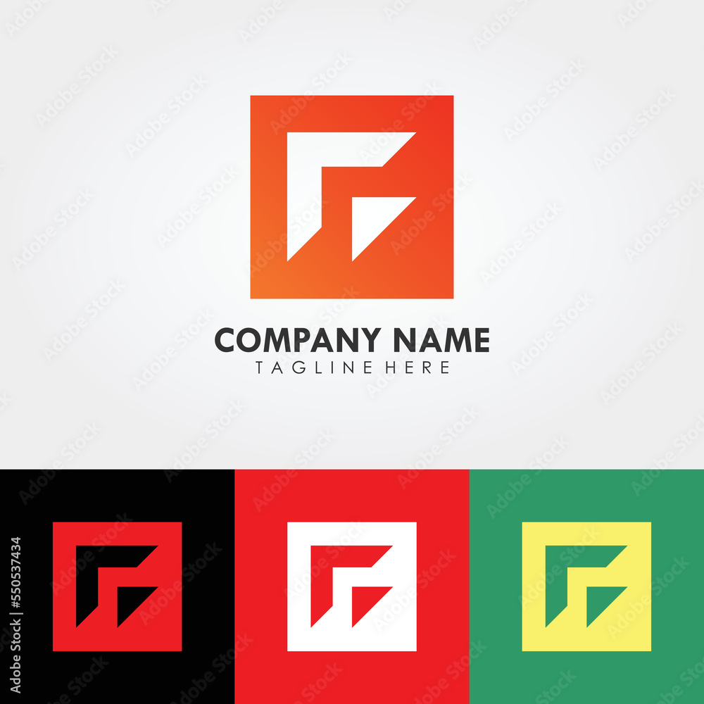 Abstract logo design, your company branding. Design template with cardinal directions shapes Abstract logo design, your company branding. Design template with cardinal directions shapes