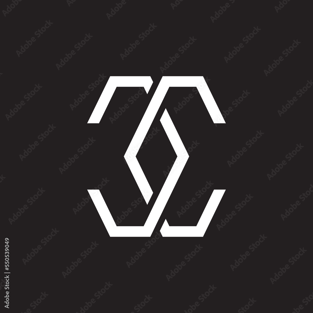 CC monogram vector design illustration CC monogram vector design illustration