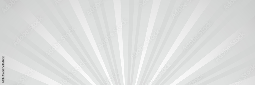 Gray sunburst cover background. Rays. Web. Abstract. Vector Illustration.