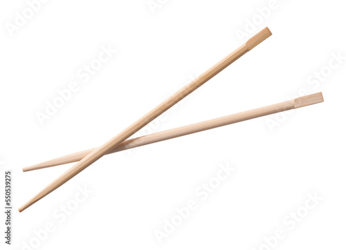 Wooden chopsticks photo