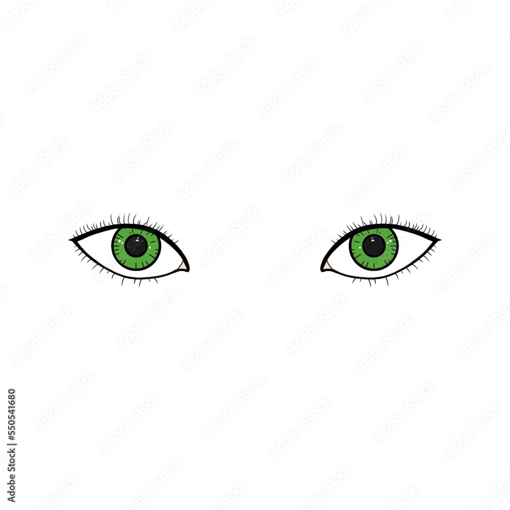illustration of a eyes