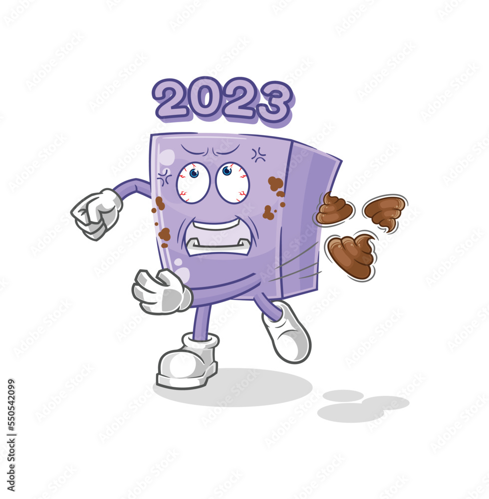 new year throwing shit vector new year throwing shit vector