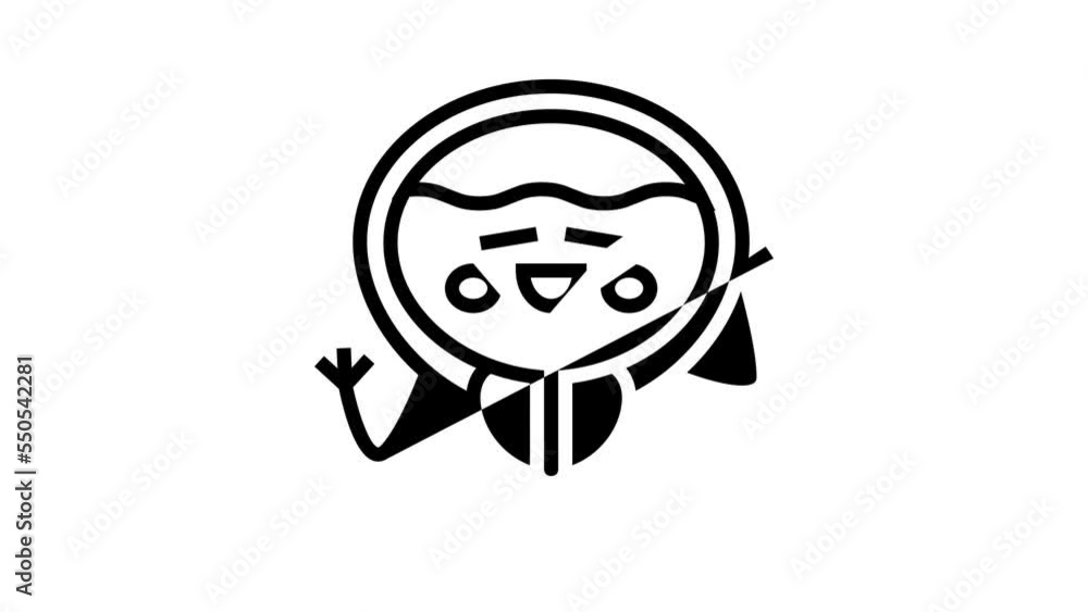bladder healthcare line icon animation bladder healthcare line icon animation
