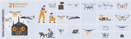 Drones Composition Set