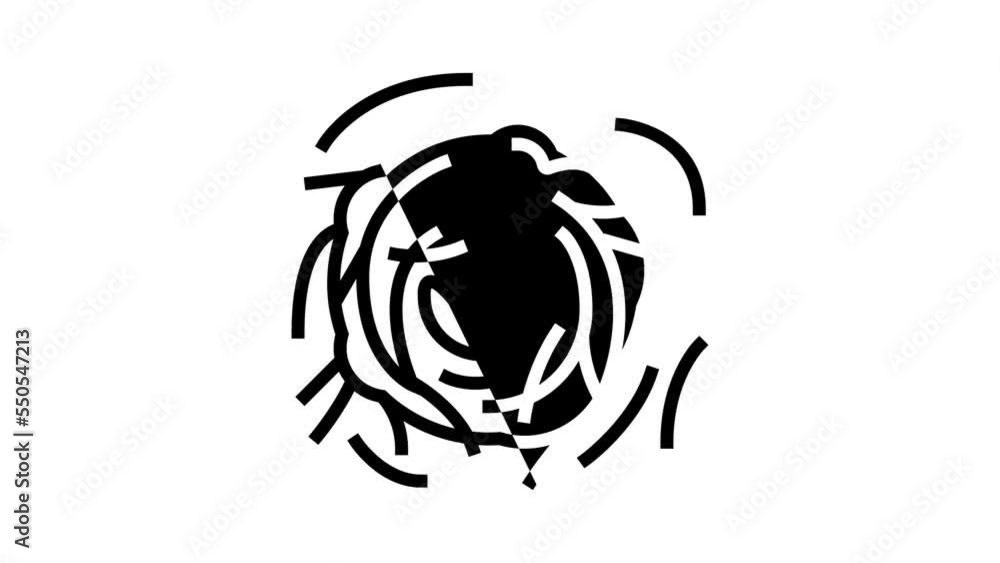grated carrots on grater line icon animation grated carrots on grater line icon animation