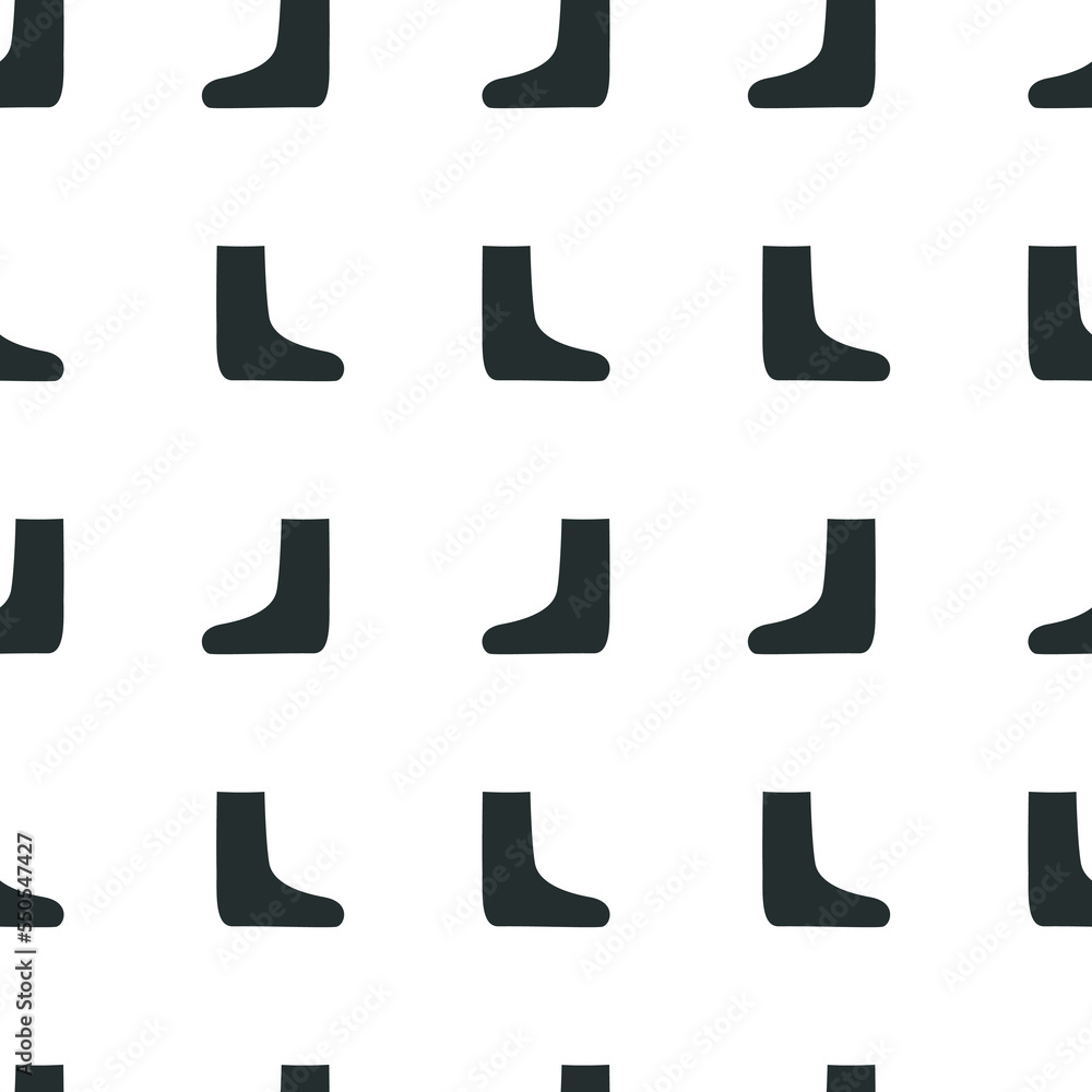 Hand drawn silhouette seamless pattern. Tennis pair of socks Hand drawn silhouette seamless pattern. Tennis pair of socks