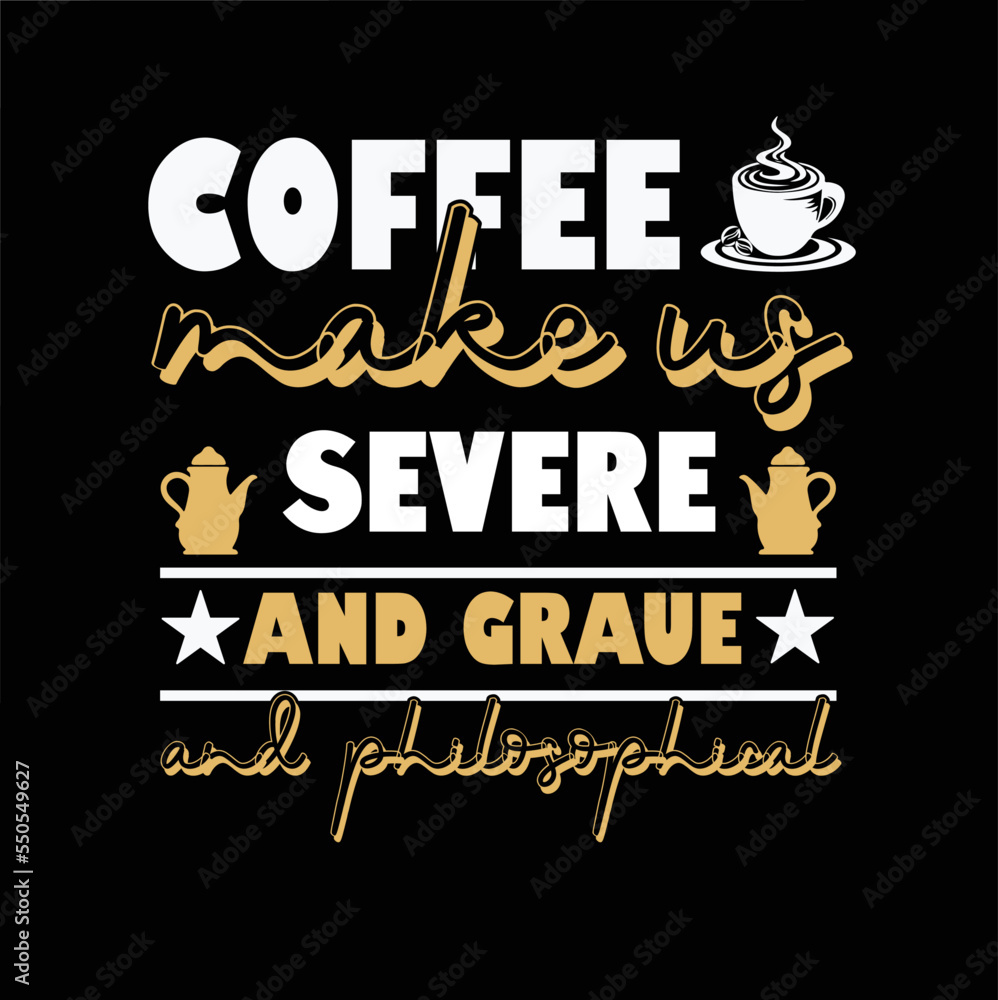 Coffee svg vector design