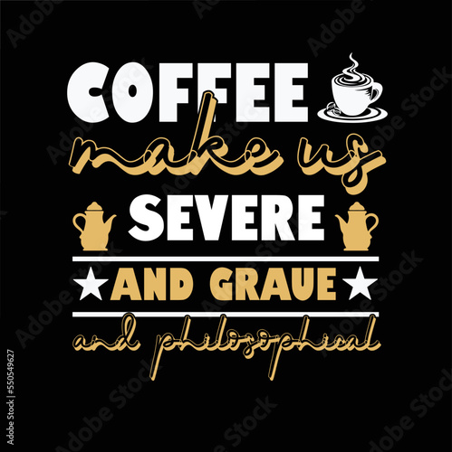Coffee svg vector design