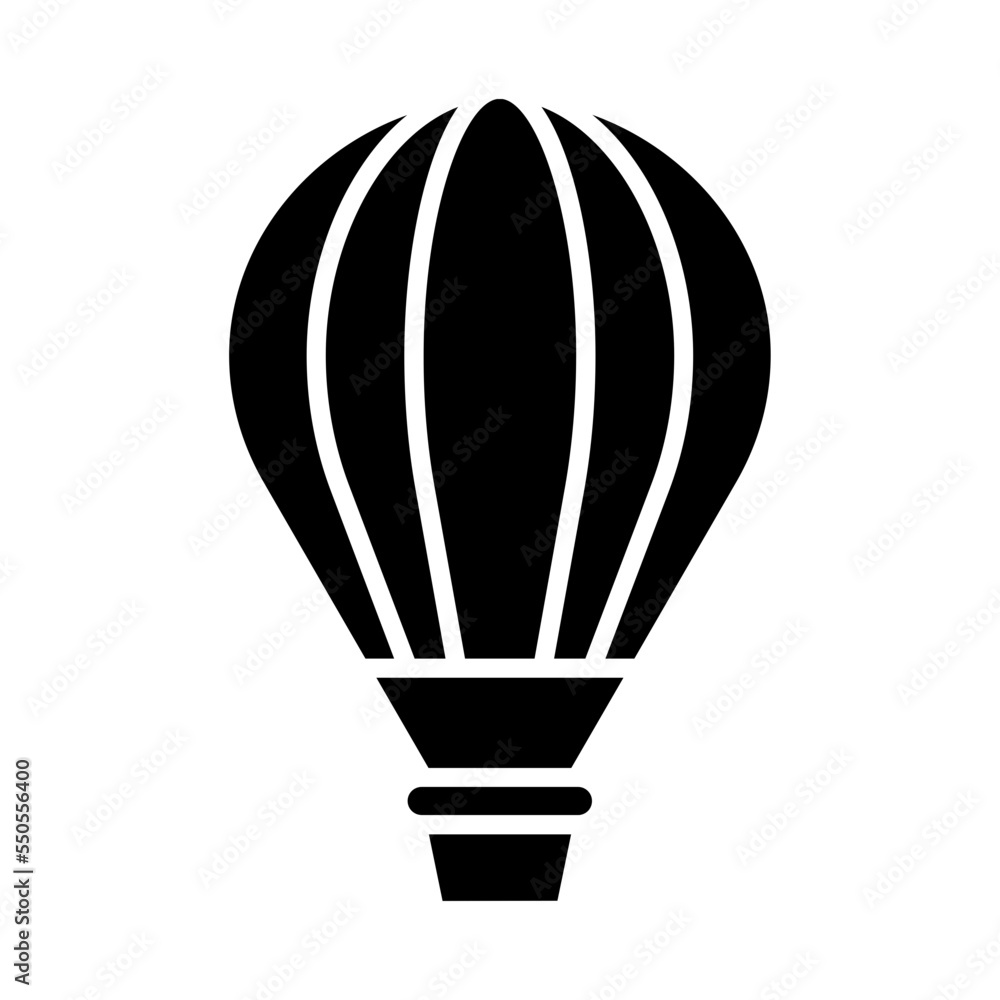 Hot Air Balloon Icon Hot Air Balloon Icon
