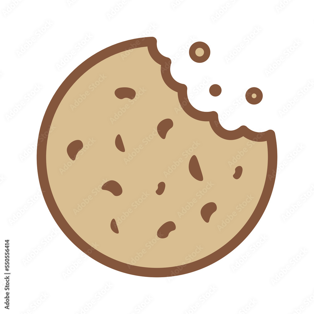 Chocolate chip cookie with crumbles Chocolate chip cookie with crumbles