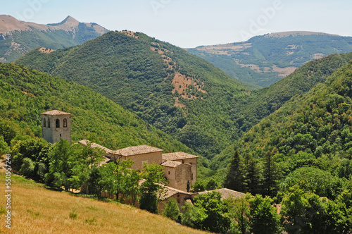 Wallpaper Mural Il Monastero di Fonte Avellana, Serra di Sant'Abbondio - Marche	 Torontodigital.ca