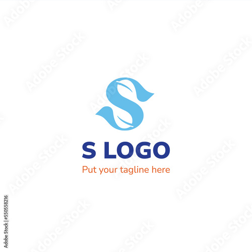 S abstract company logo photo