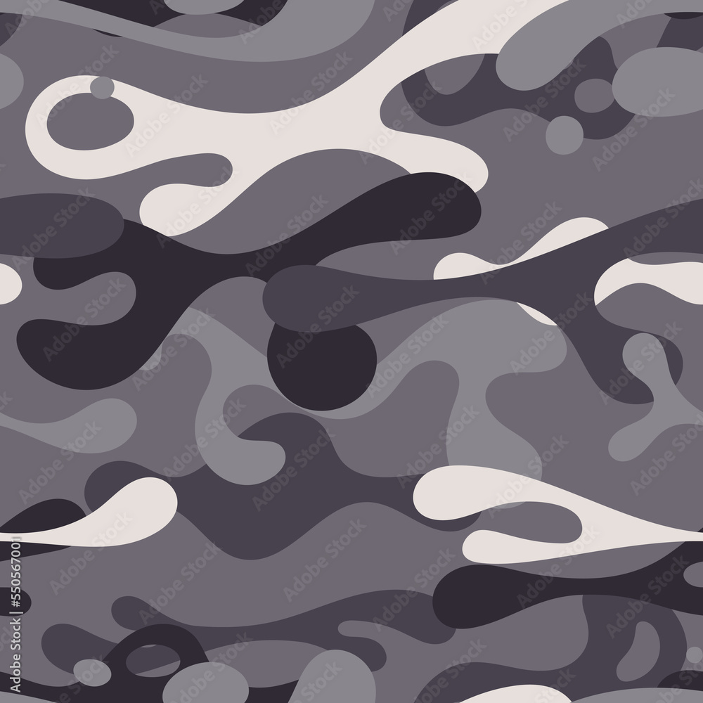 Camouflage seamless pattern military