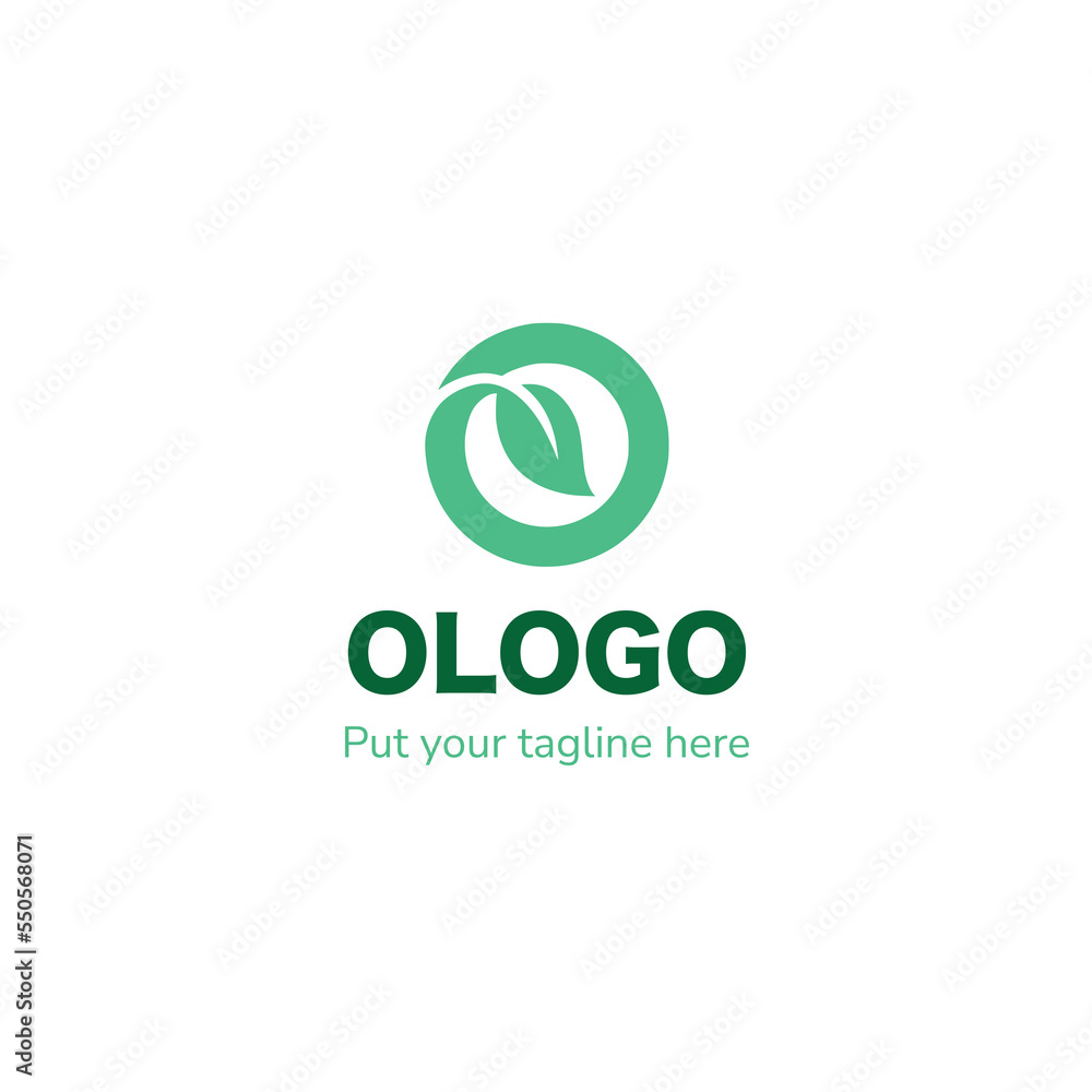 O abstract logo design O abstract logo design