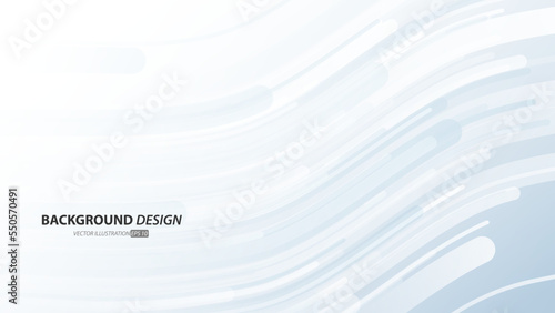 Abstract white and blue gradient color background, with diagonal lines waveform moving. Digital future technology sense background concept