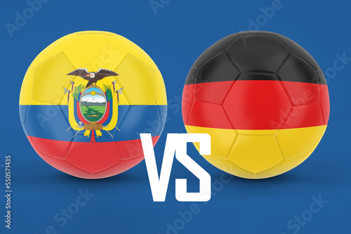Ecuador VS Germany Football