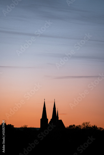 Duderstadt in der Abenddämmerung