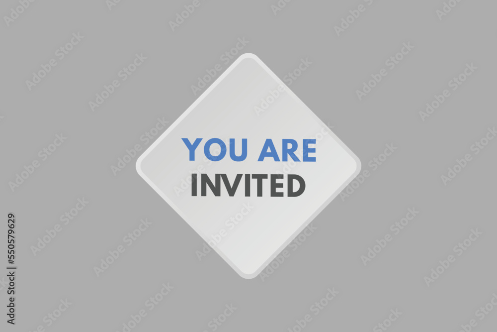 you are invited Button. you are invited Sign Icon Label Sticker Web Buttons
you are invited Button. you are invited Sign Icon Label Sticker Web Buttons