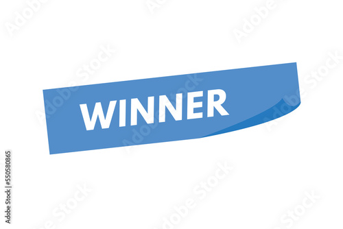 winner Button. winner Sign Icon Label Sticker Web Buttons
