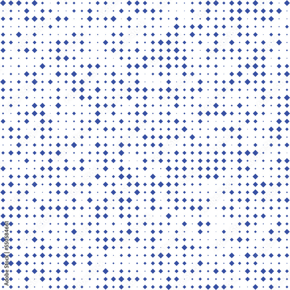 Blue dot square and white background Blue dot square and white background