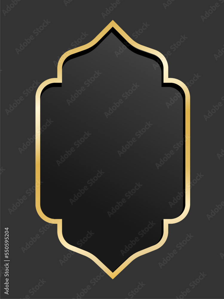 Banner ,window ,door gold shiny glowing rectangle frame with golden background. Golden luxury line Banner ,window ,door gold shiny glowing rectangle frame with golden background. Golden luxury line