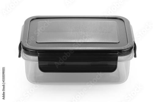 lunch box isolated on white background.
