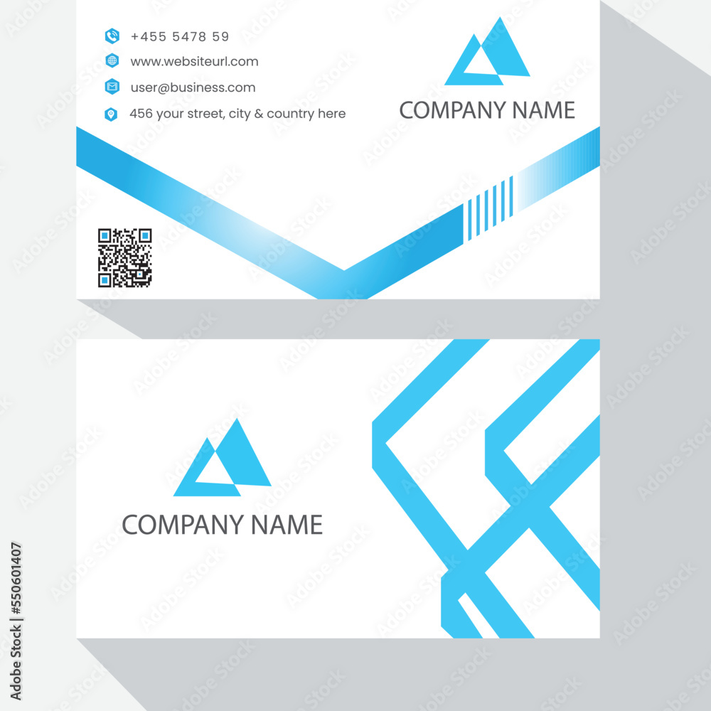Vector Modern Creative and Clean Business Card Template