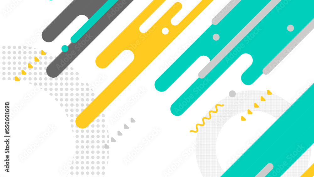 Modern colored background with geometric abstract pattern and colours. Vector illustration for minimal future design and dynamic trendy poster Modern colored background with geometric abstract pattern and colours. Vector illustration for minimal future design and dynamic trendy poster