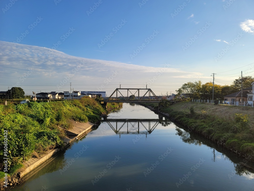 Obraz premium bridge over river