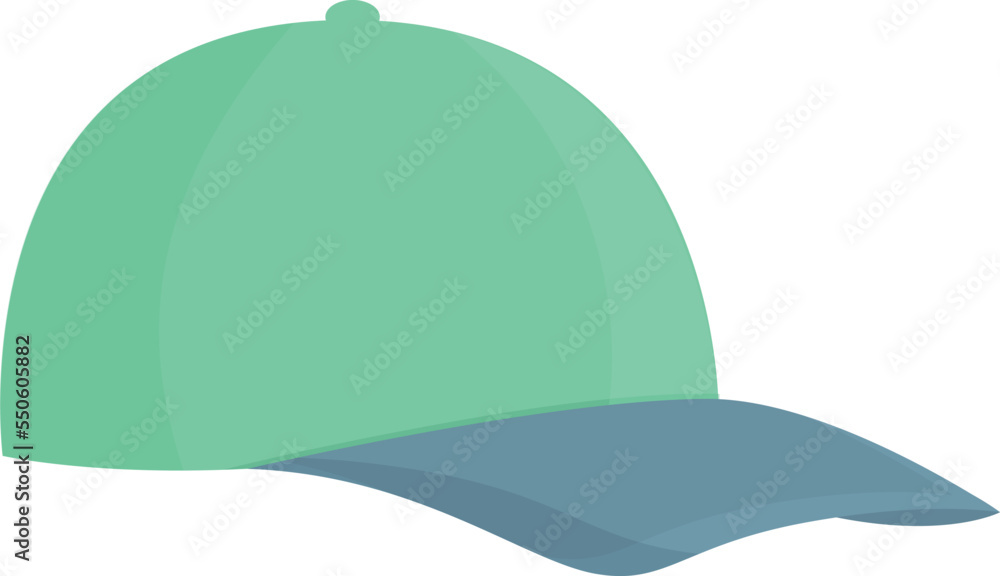 Baseball cap icon cartoon vector. Template uniform. Wear trucker Baseball cap icon cartoon vector. Template uniform. Wear trucker
