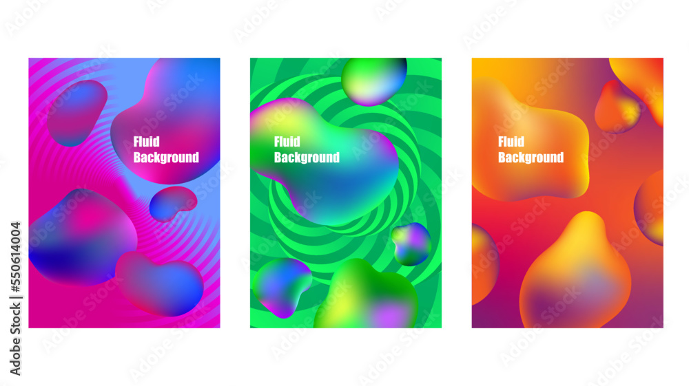 Abstract fluid background.