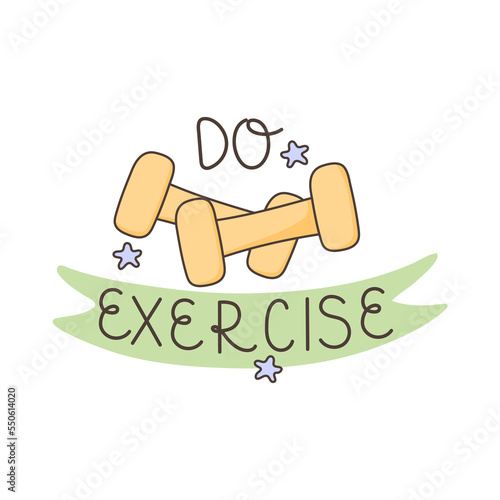 Obraz na plátne Collection of vector illustrations of good habits