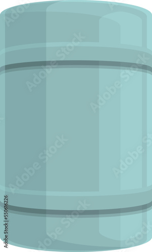 Safe base icon cartoon vector. Bunker bomb. Secret control