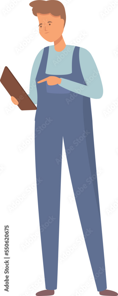 Engineer icon cartoon vector. Gas industry. Gasman factory Engineer icon cartoon vector. Gas industry. Gasman factory