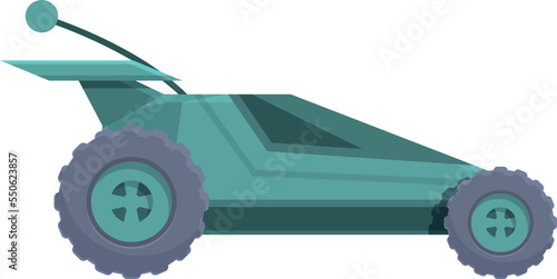 Remote sport car icon cartoon vector. Radio control. Child play