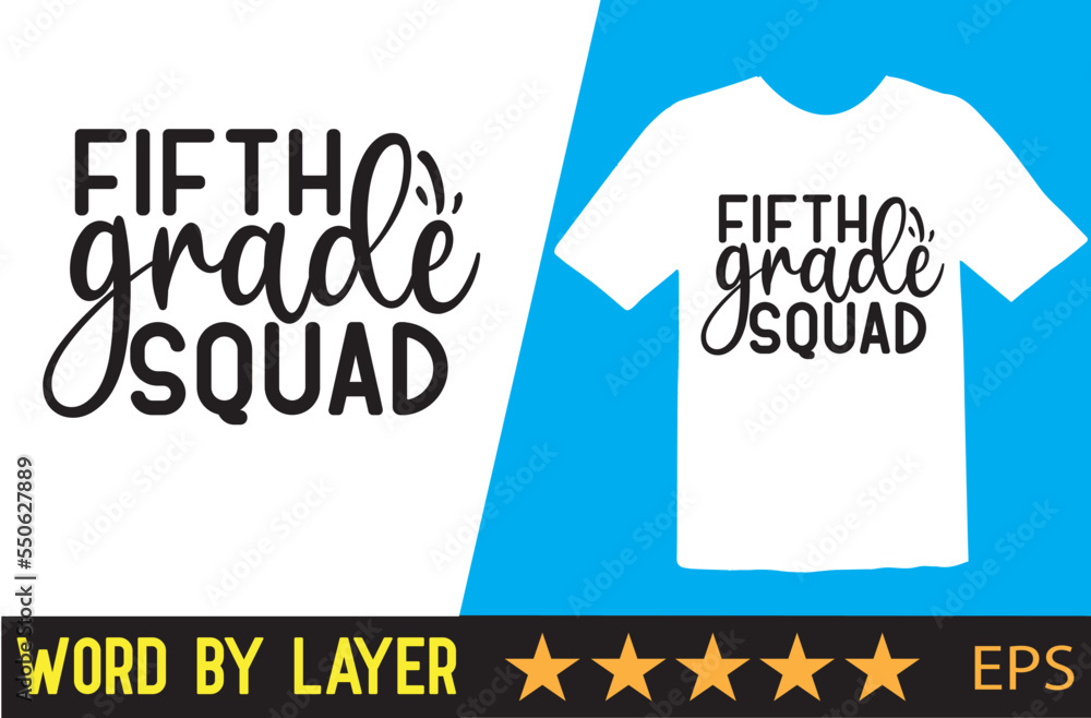 Back to school vector t shirt design