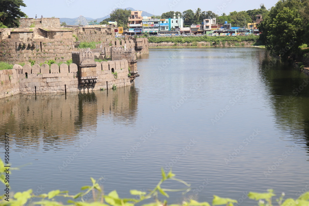 A different fort is vellore fort. A different fort is vellore fort.
