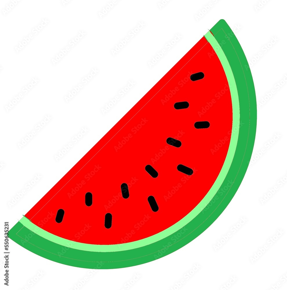 slice of watermelon slice of watermelon