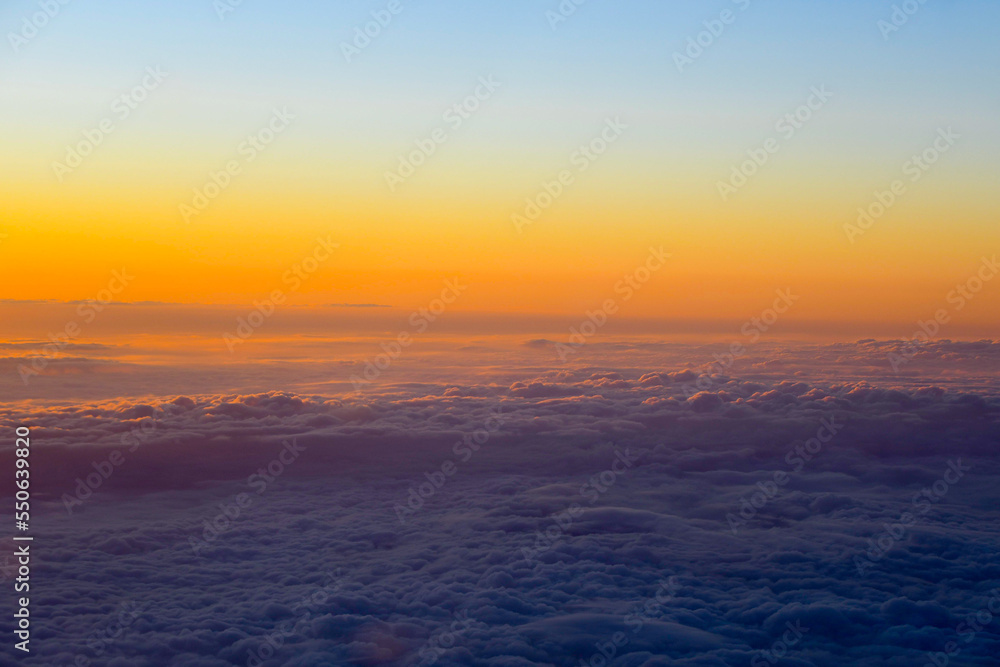 Fototapeta premium sunset in the sky