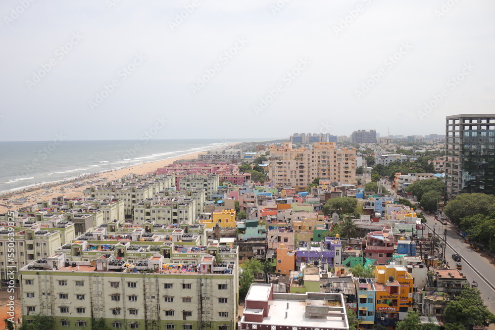 Chennai's amazing Marina Sea Beach.
